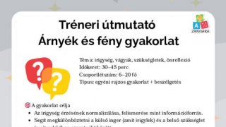 Az árnyék, ami mindig követ - tréneri gyakorlatok